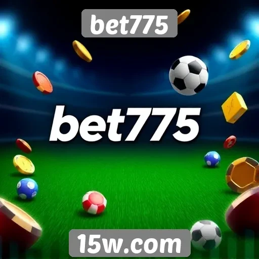 Variedade de jogos disponíveis na plataforma bet775